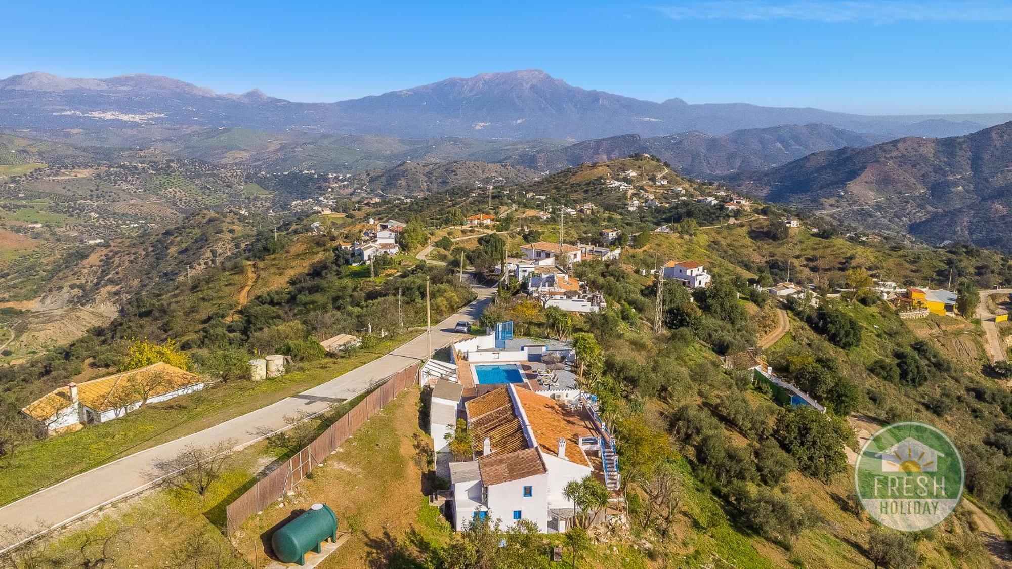 Cortijo Veraniego - Quiet Getaway Near Malaga Villa Colmenar Exterior foto